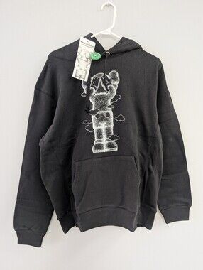 Kaws Holiday UK Hoodie Grey Black